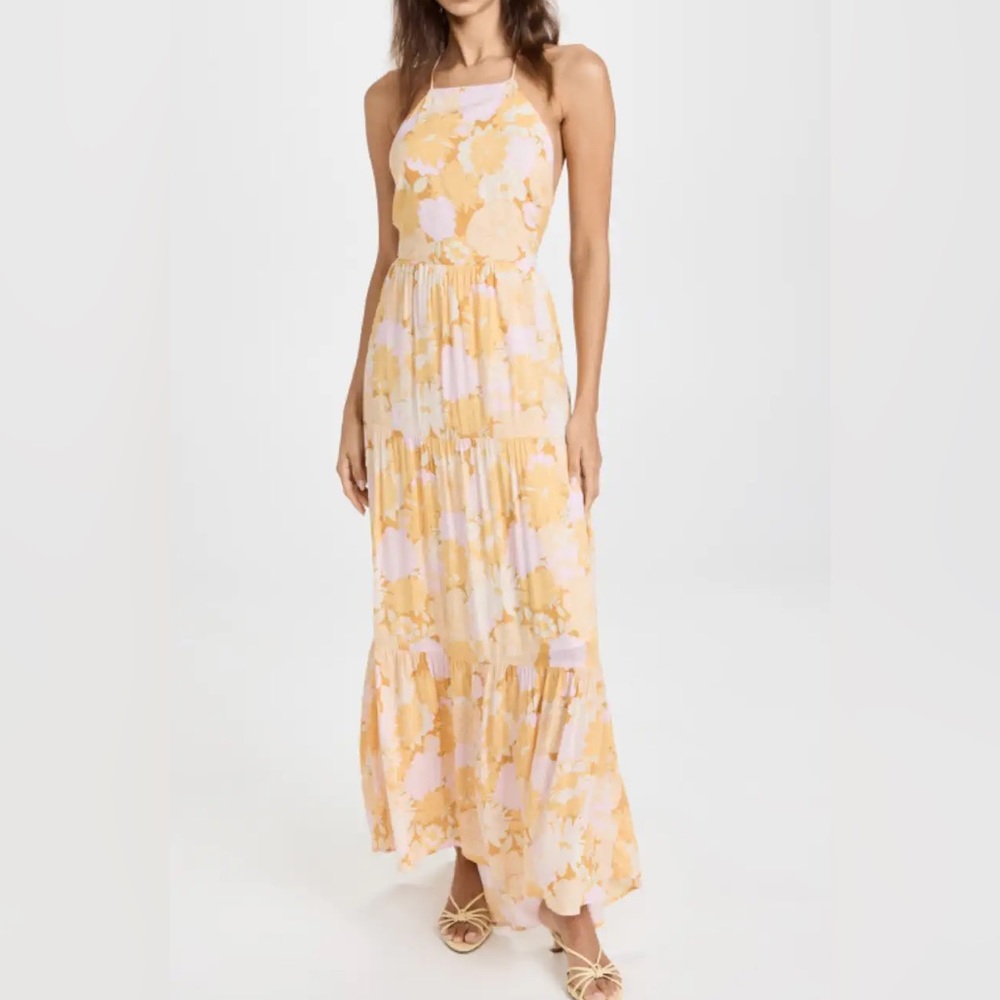 NWOT MINKPINK BRIANNA MIDI DRESS SIZE LARGE Z162